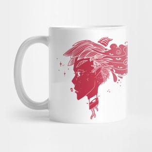 Demon Anime Girl With Horns Mug